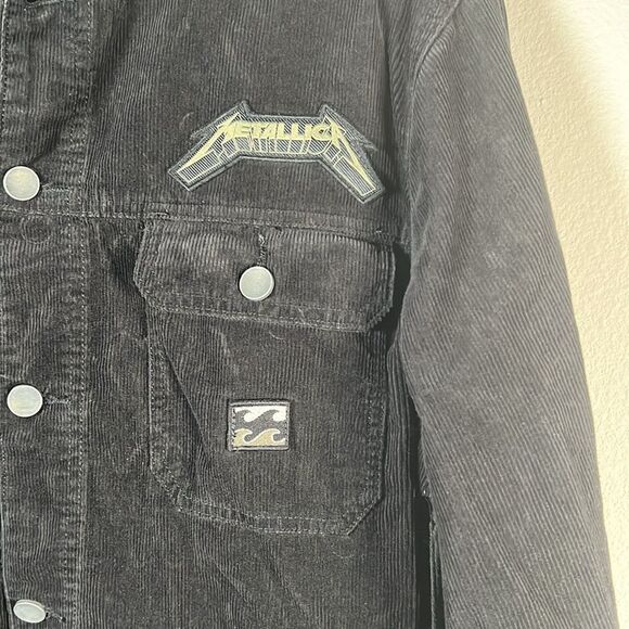 Billabong Metallica Black Album Jacket L - Picture 3 of 9